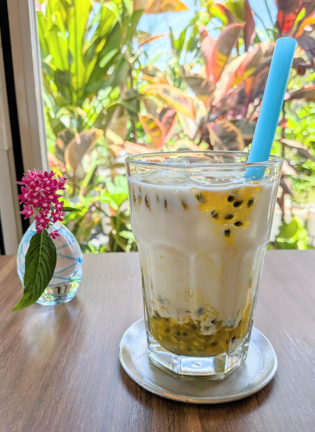passion fruit milk sweet